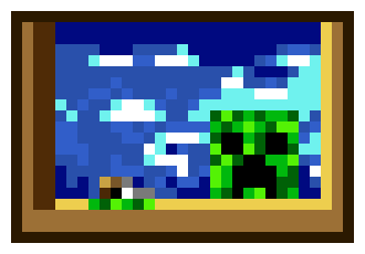 [9664c4] Creeper Painting
