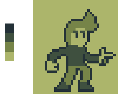 GB Pixel art 1st