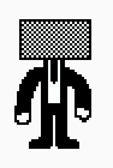 [d19733] T.V man
