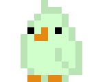 [cee4c2] green chick wings down