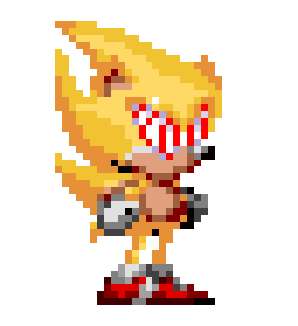 [86af32] Super Sonic the hedgehog 
