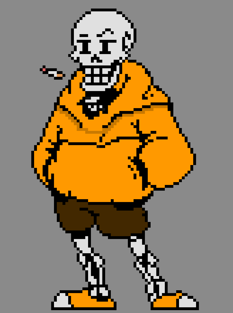 [029188] Underswap Papyrus Color
