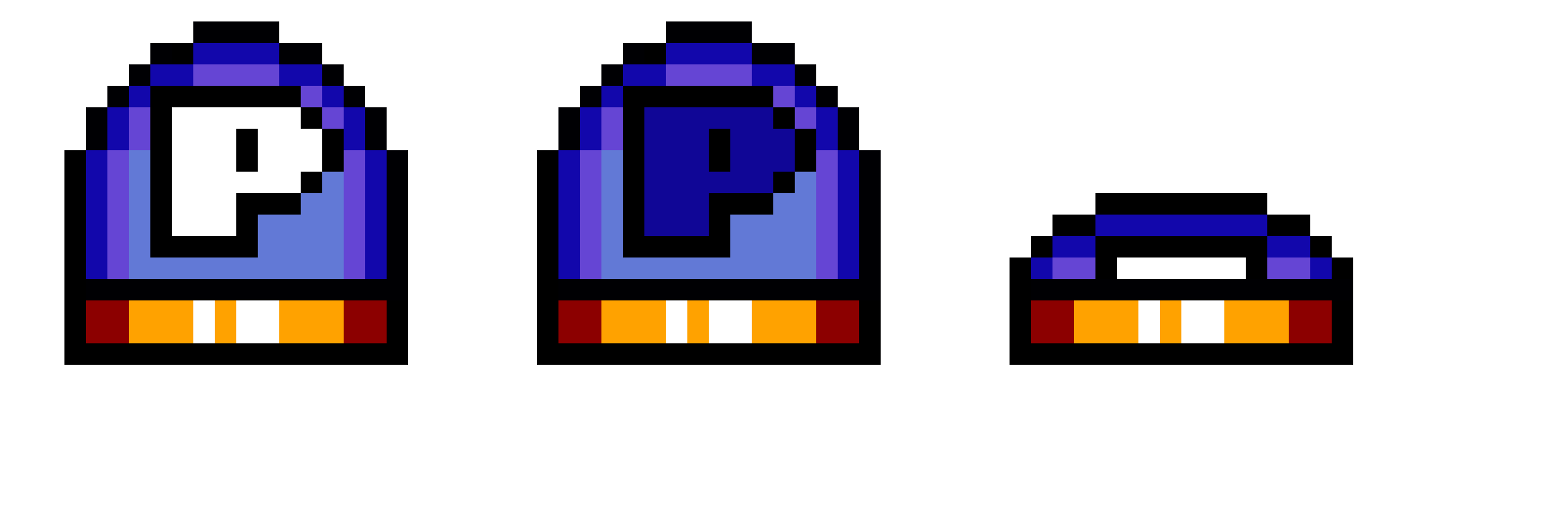 P-Switch Super Mario World (All Textures)