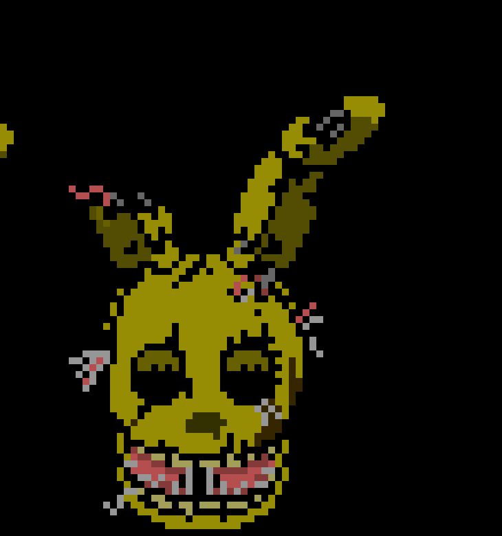 [4076f0] I'M WILLIAM AFTON! -he trips setting the springlocks off- AAAAHAHHHHHHHH AUGH AGH ARGH, AHHHHHH!!!!!!!!! -springtrap (Cleetus)