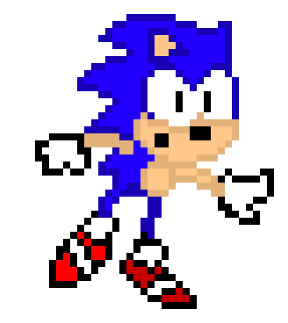 (Manages to dodge all the spikes) Ok, you wanna play like that? (Goes to checkpoint and activates the special stage and jumps in) Catch me if you can!