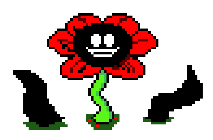 [8bcc27] RED!Flowey Sprite