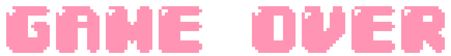 [30fd65] You win! Game over pixel transparent