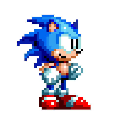 Sonic (Sonic the hedgehog CD 2 Fan concept)