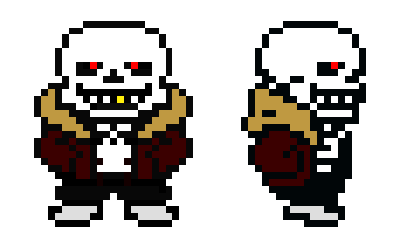 UNDERFELL - Sans Overworld Sprites V3 + V1