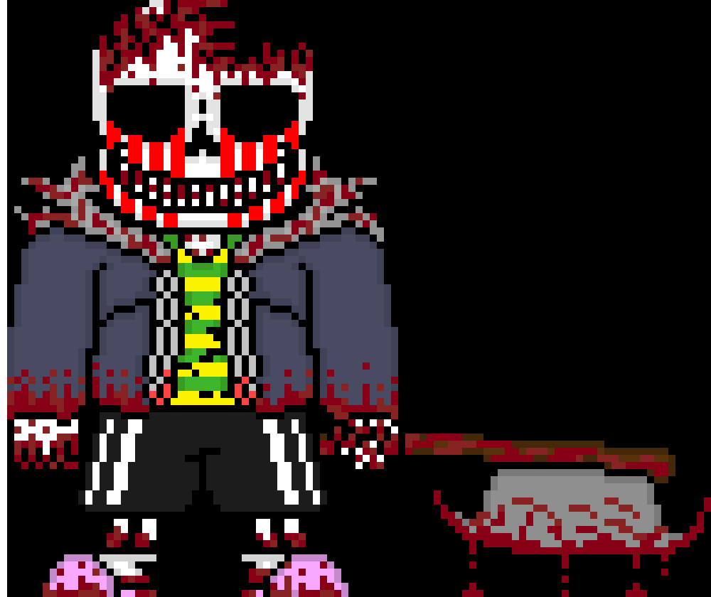 [e8cb42] what what huh im alive what happened - Terror Sans