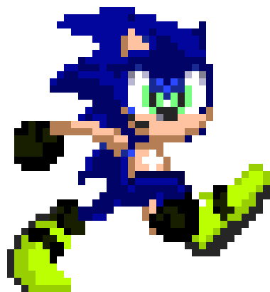 [e5f979] My sonic character victory pose