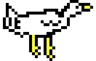 [0133a1] white hen sit