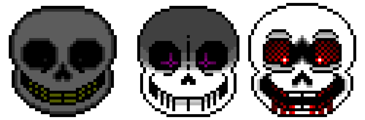 [ddb16d] Sans the Skeleton heads 1