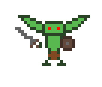 [9664c4] goblin sword up aga