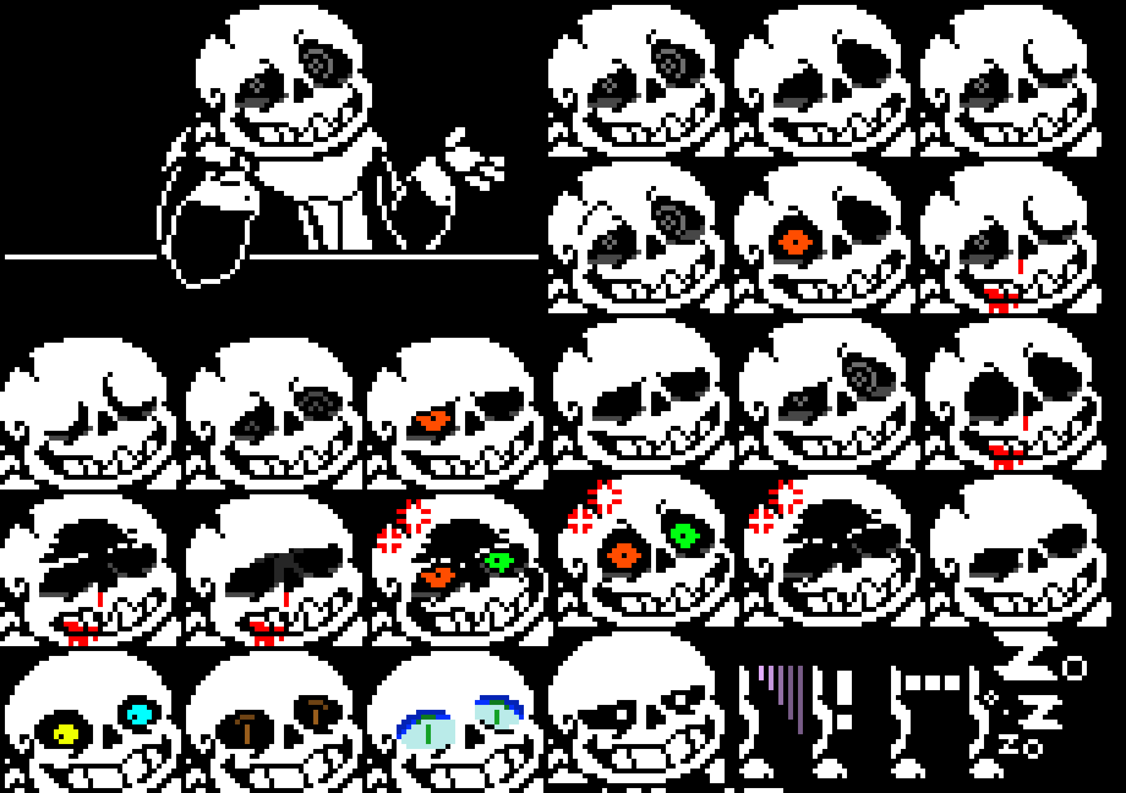 Undertale Unhinged Sans WIP