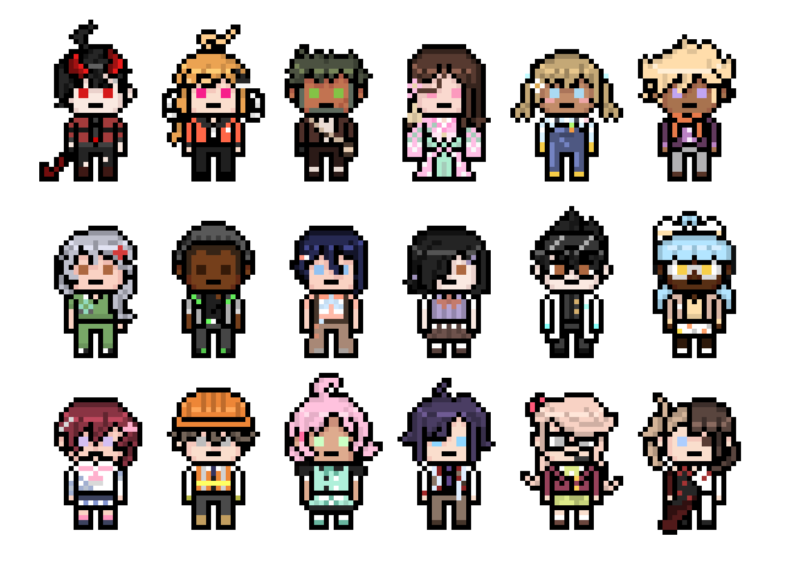 [5bd973] Danganronpa 1 OCs