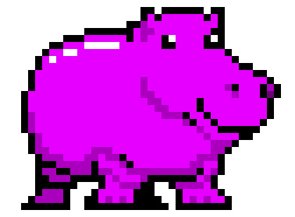 [0bbc91] H is for Hippopotamus