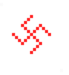 Krunker.io nazi crosshair