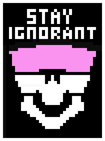 [2fbfca] stay ignorant