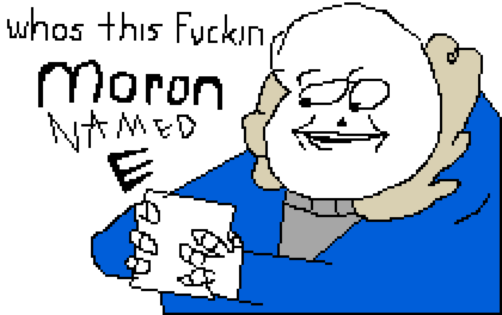Whos this fuckin moron named E?