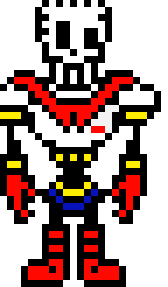 [d5e57a] Sensetale - Papyrus (Overworld Sprite)