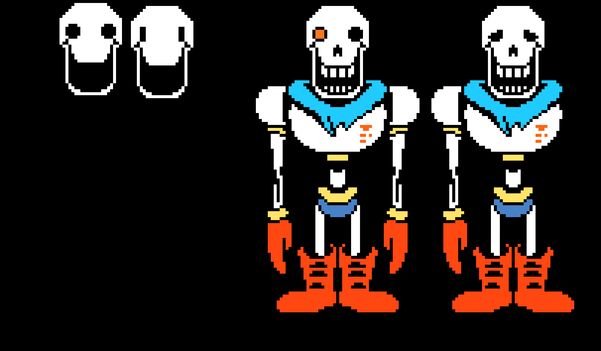 [af4498] Undertale The Great Papyrus ( With Front View )