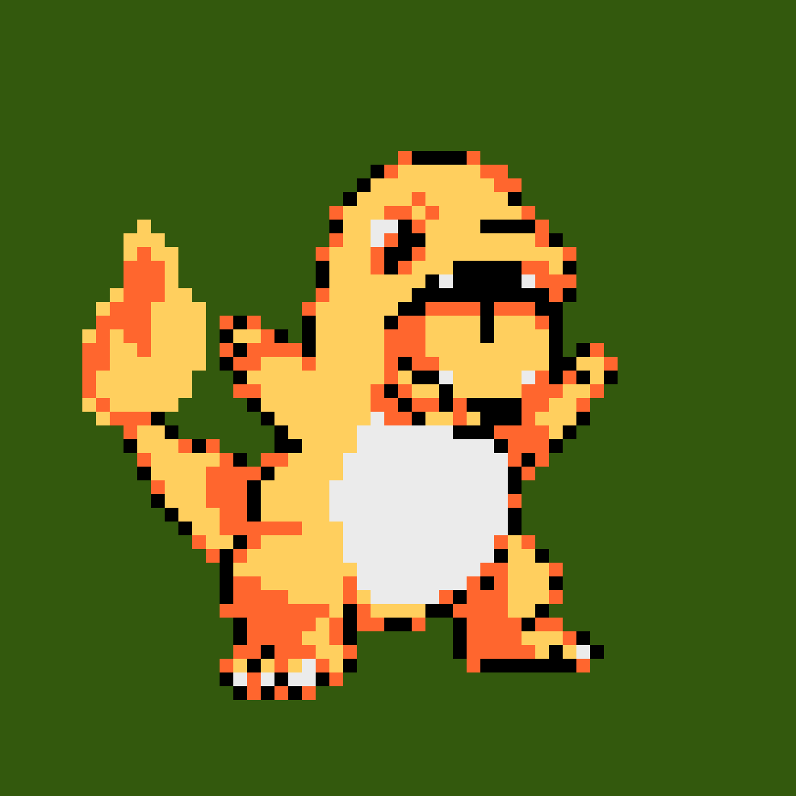 [9664c4] Charmander PKMN Yellow Version
