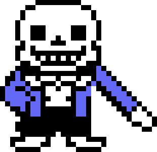 Sans attack sprite