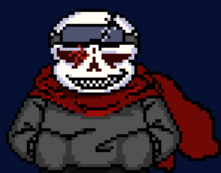 [0b51d0] *Bottoms up. -more beer chigging- [Fell!Skeld]