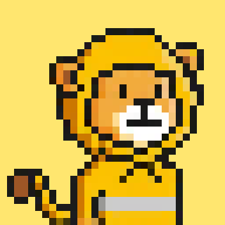[06d42e] Pixel Lion
