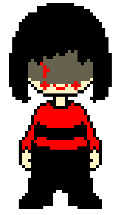 [78a9c9] RED!Chara Battle Sprite (Final Version)