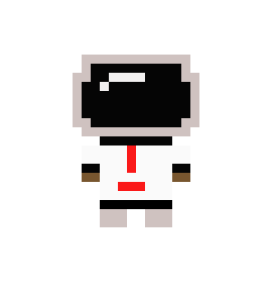 Pixel astronaut 