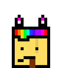 [401102] )*stops crying and takes  a bite of the choco bar but then it fell out of his mouth*-smol rainbow