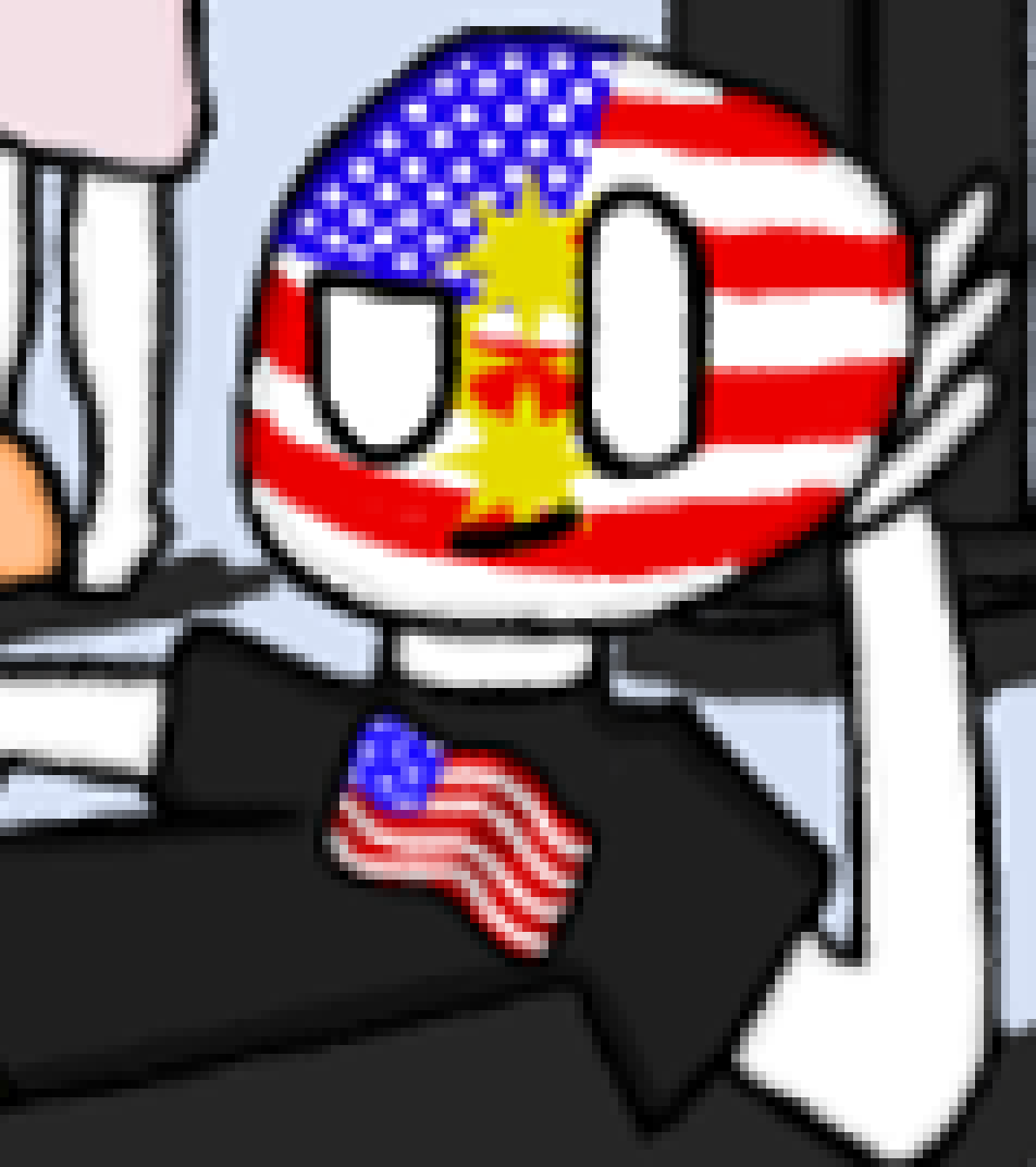 [71fafd] *looks down at the flip blade and puts it in his pocket* can we leave now? or are you still busy burning cash