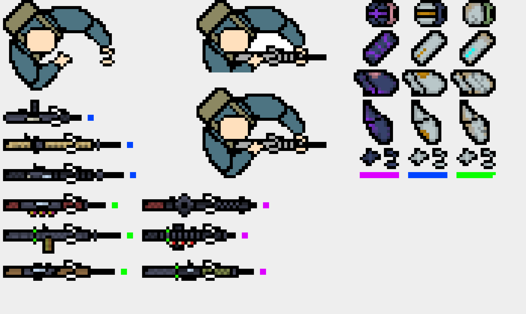 Custom Player Sprite For Top-Down-Shooter