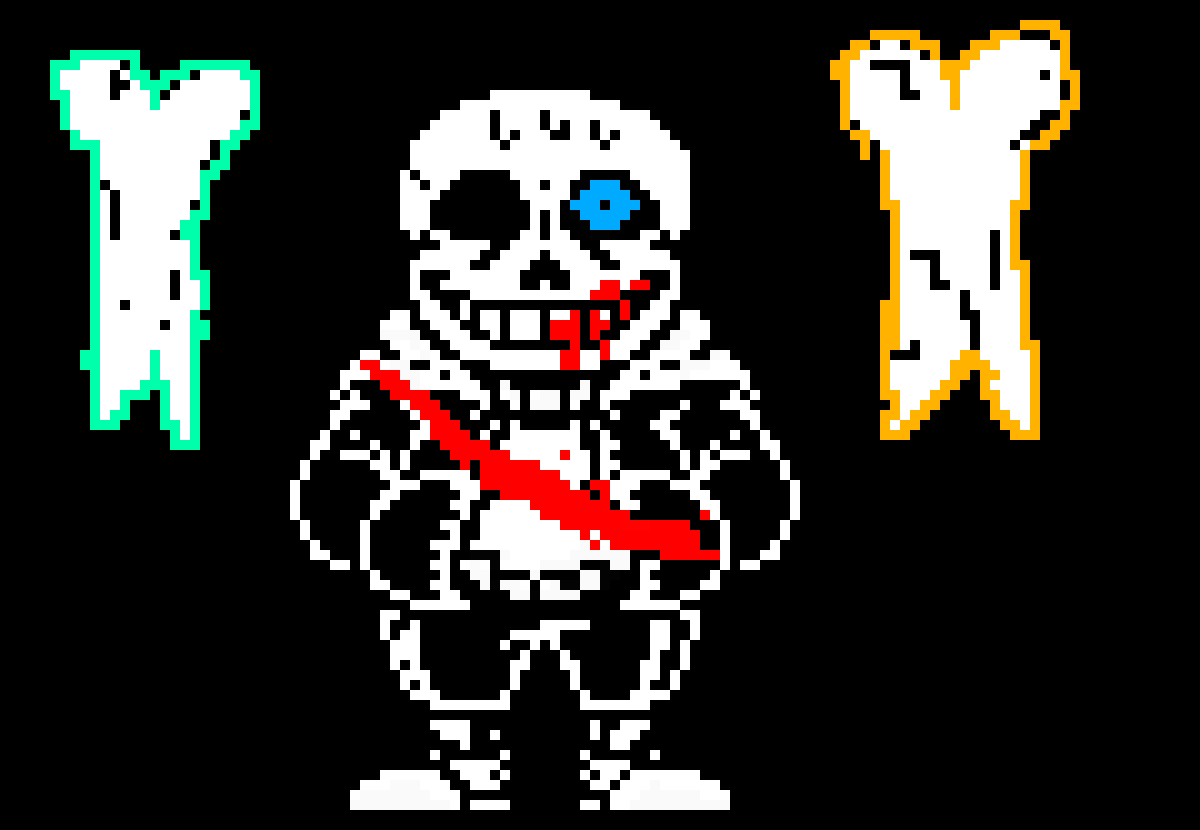 [c6437a] UNDERTALE BETRAYER - Sans sprite