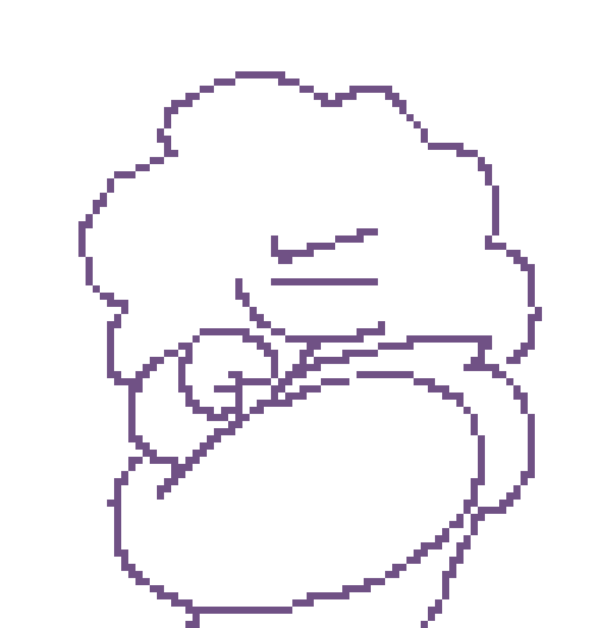 [847a9d] i should probably like. draw the limbs already or somethi