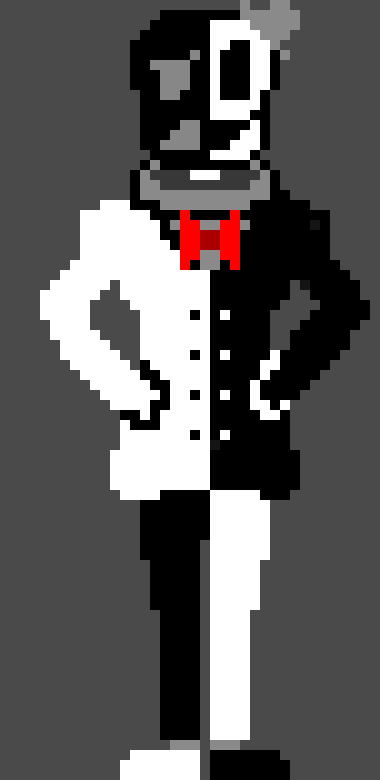 [9664c4] Xtremetale Gaster sprite