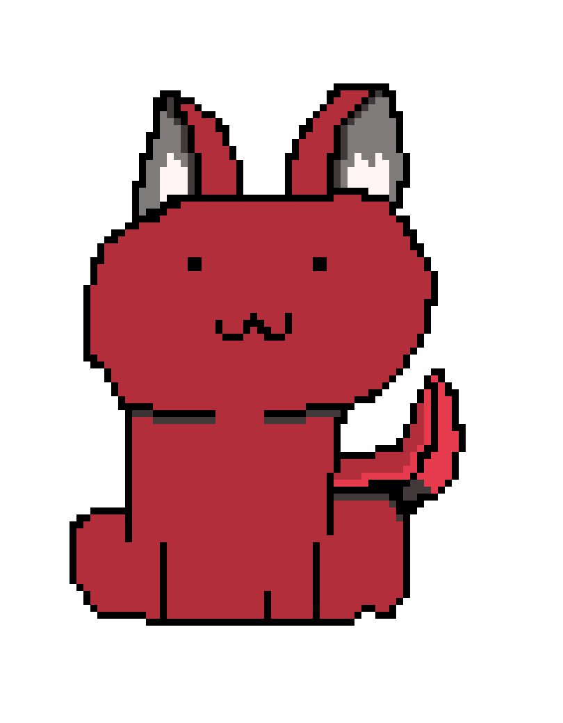 [ec7752] Cat Red
