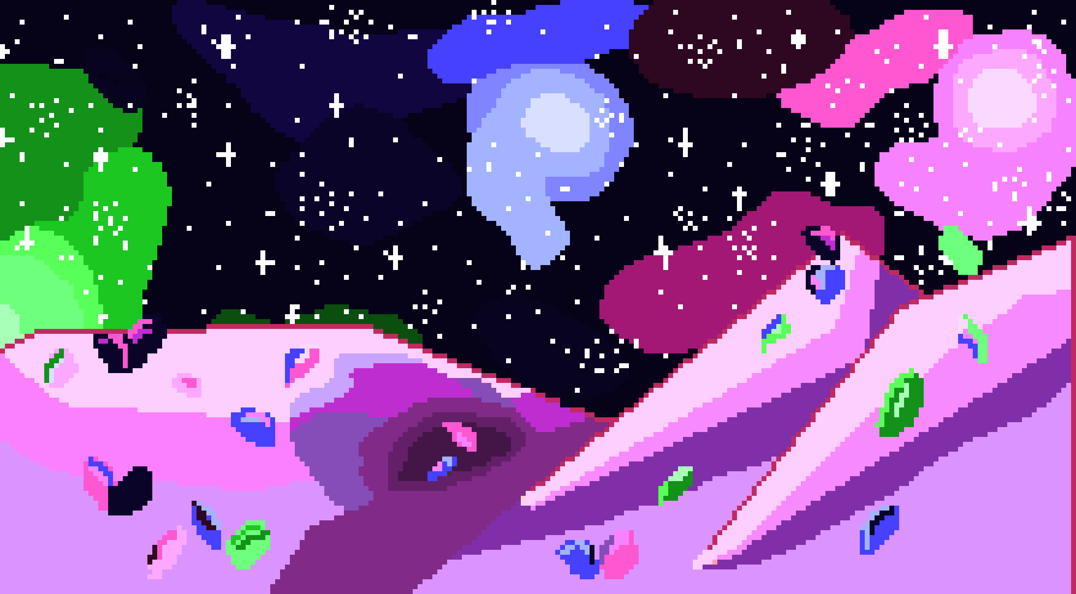 [3c25d9] Crystal planet 2-Julia