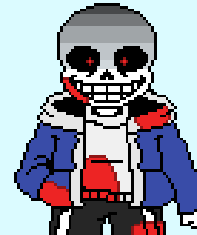 [b9de0d] HAHA IM DEMON SANS LAST BREATH PHASE 26 I HAVE INF HP AND I DESTROY THE GAME AND IM A BAD GUY! - Sans.