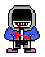 [071788] Dusttale last genocide overworld sprite phase 1.5