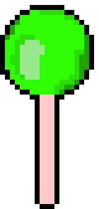 [9664c4] Lollipop green