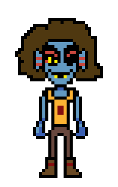 [faec4e] Undyne Overworld Sprite