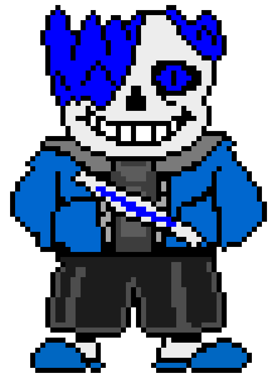 [9664c4] OtherTale Sans Blue Flame