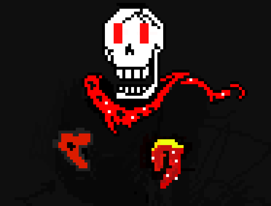 [867bbf]  Hyper Phantom Papyrus sprite