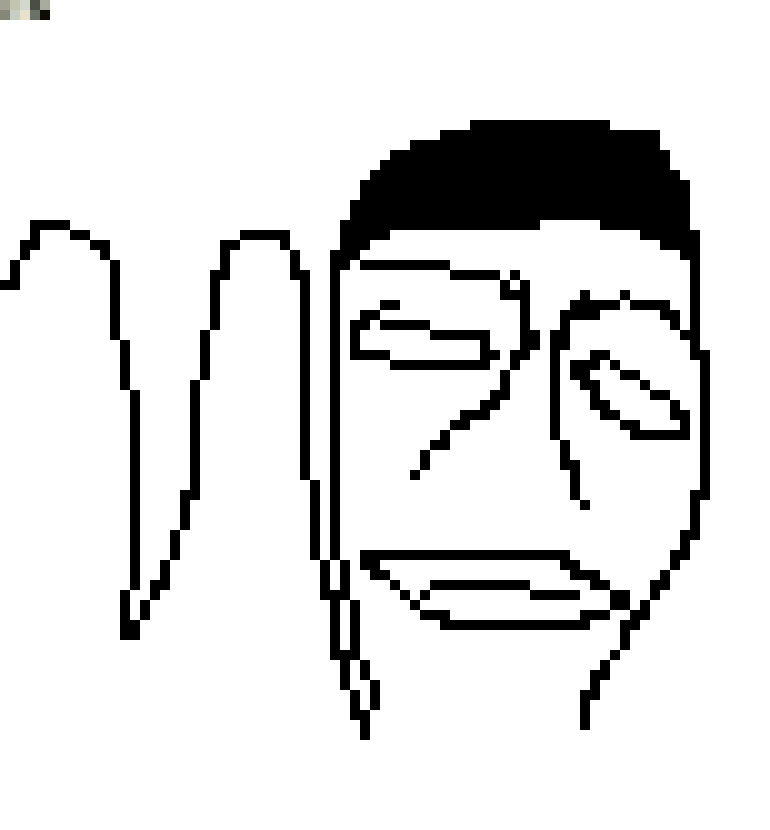 [1f86ca] also yo this drawing a made of the go to sleep guy SUCKS!