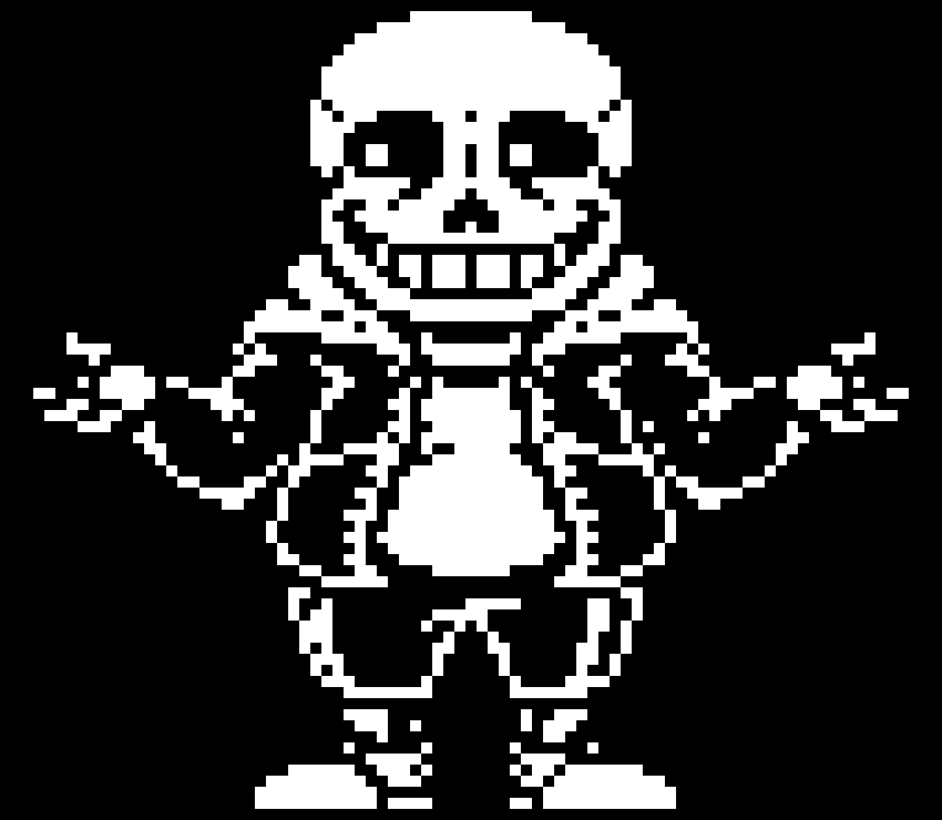 [517ec1] Deltarune Sans Sprite.