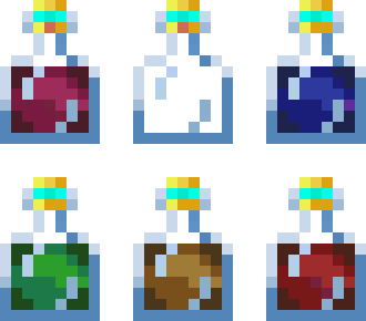 [624632] bunch of rando potions