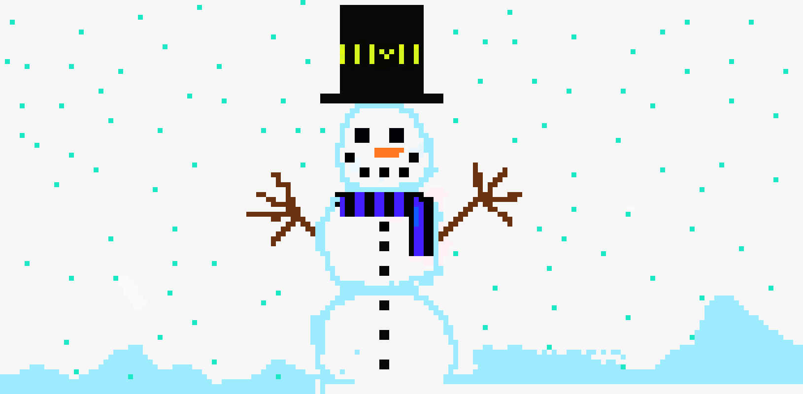 [9664c4] snowy snowman